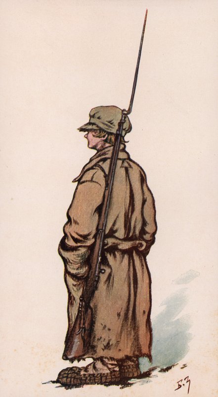 Young Soldier of the Red Army, Russian Civil War by Boris Vasilievich Zvorykin