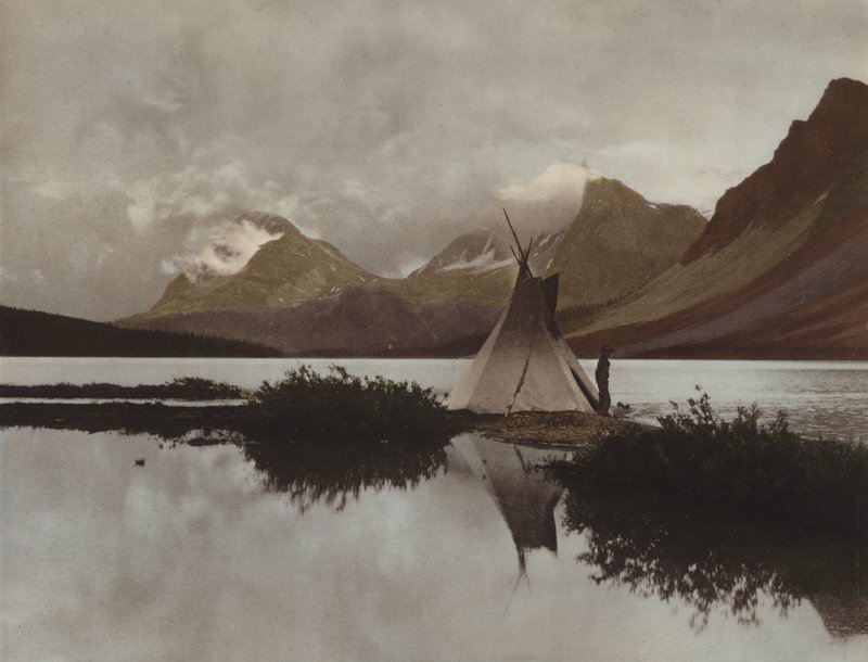 Bow Lake by Byron Hill Harmon
