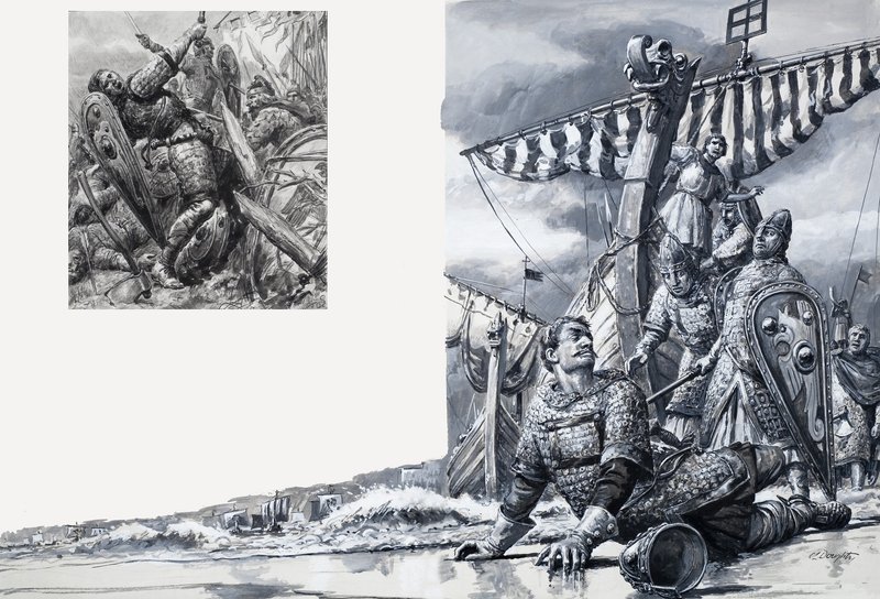 Decisive Battles: William Falls at Hastings by C.L. Doughty