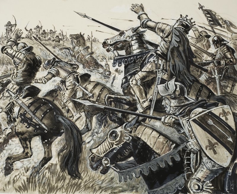 French versus Flemish in 1302 by C.L. Doughty