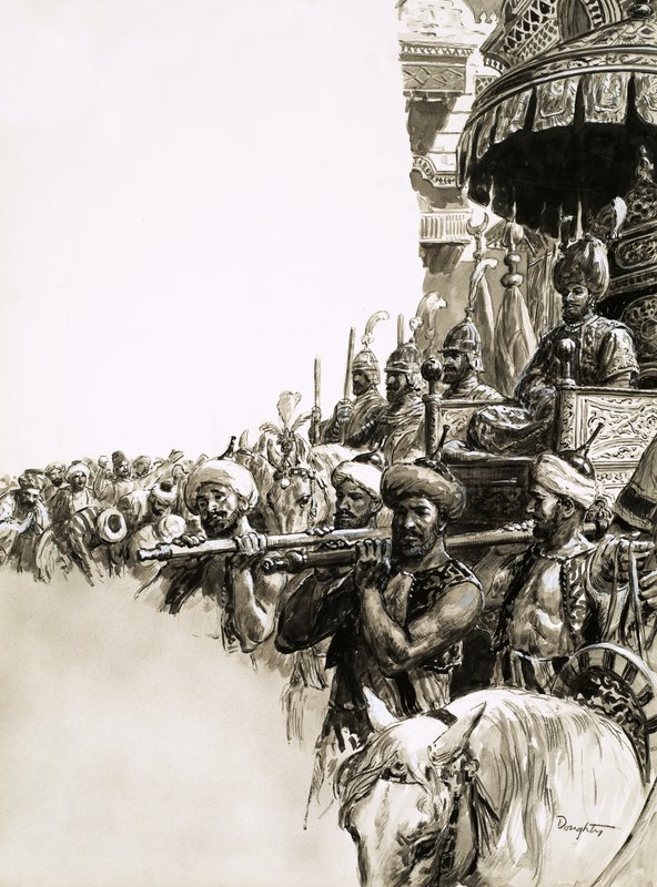 Suleiman the Magnificent was given an enthusiastic welcome by the people of Constantinople by C.L. Doughty