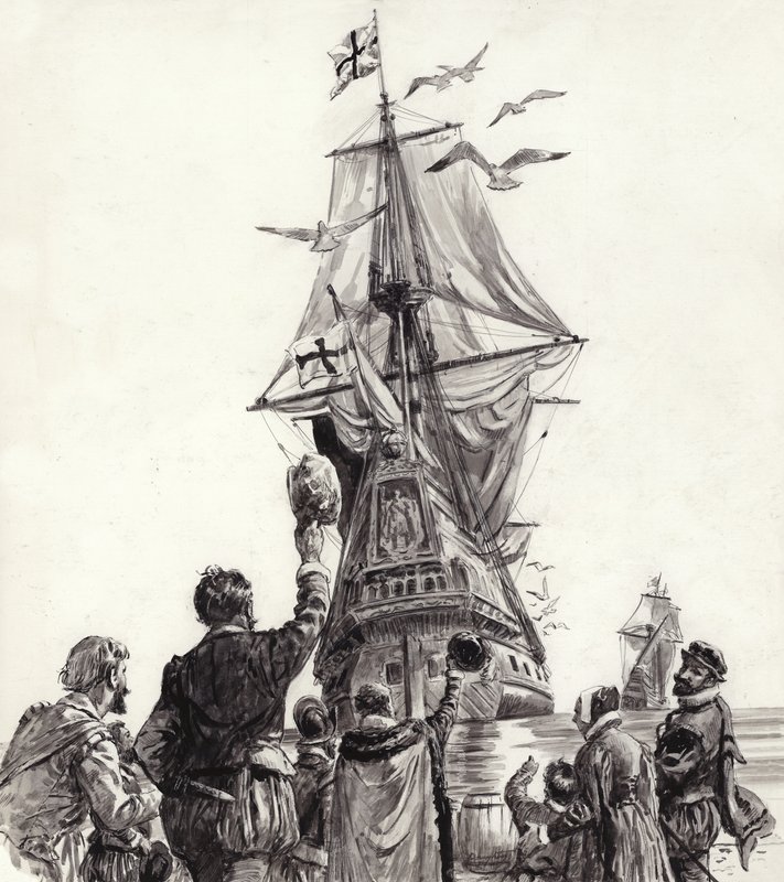 The Golden Hind by C.L. Doughty