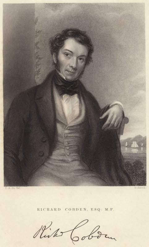 Richard Cobden, Esquire, MP by C. A. du Val and Co.