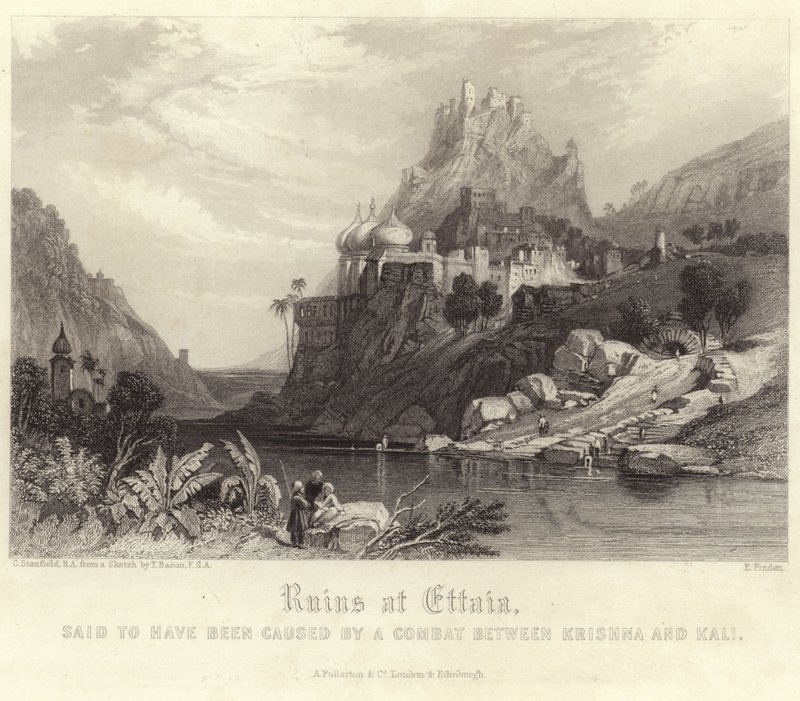 Ruins at Ettaia by C. Stanfield