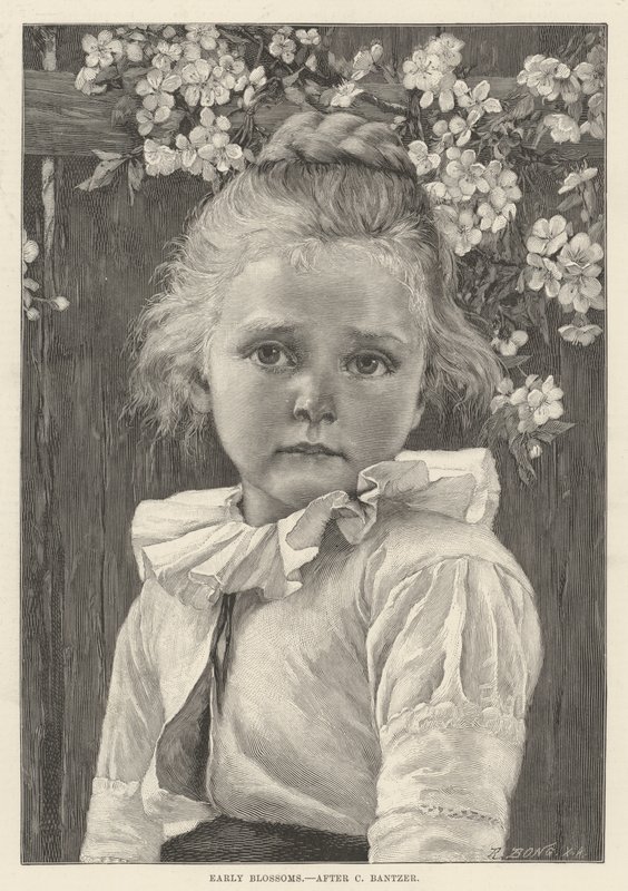 Early Blossoms by Carl Ludwig Noah Bantzer