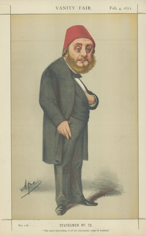 His Excellency Musurus Bey by Carlo Pellegrini