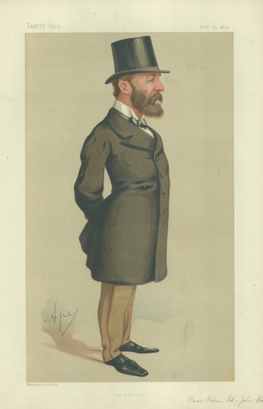Rear-Admiral Lord John Hay by Carlo Pellegrini