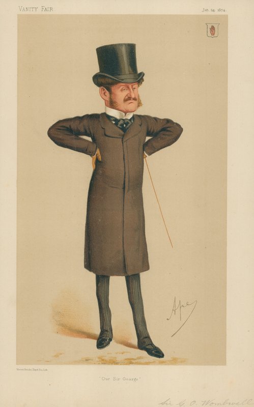 Sir George Orby Wombwell, Our Sir George, Vanity Fair cartoon by Carlo Pellegrini