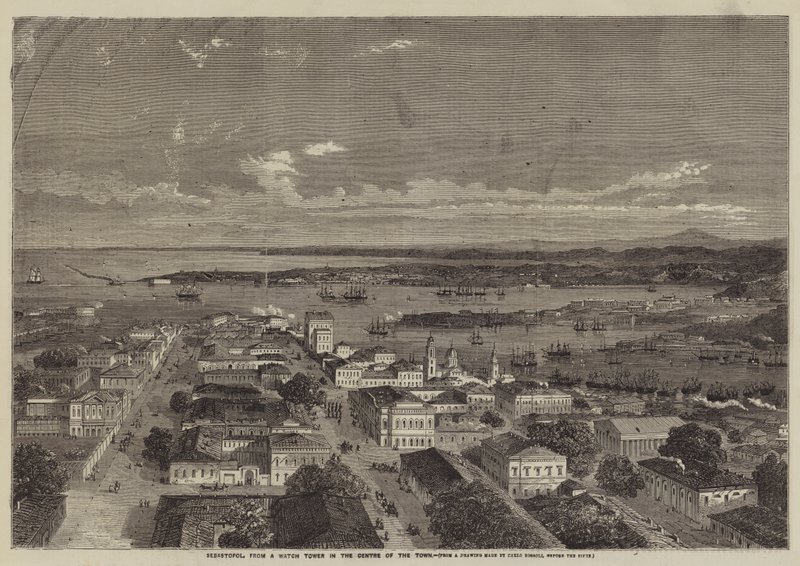Sebastopol, from a Watch Tower in the Centre of the Town by Carol Bossoli