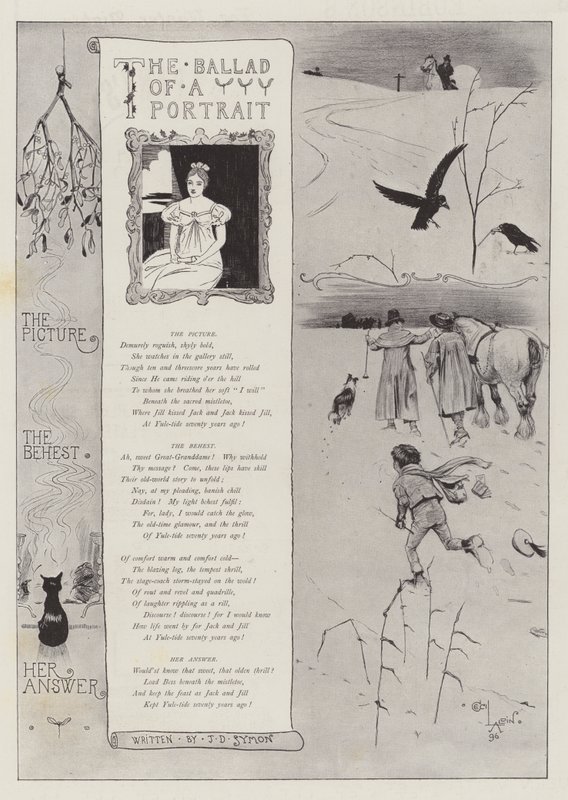 The Ballad of a Portrait, by J D Symon by Cecil Charles Windsor Aldin