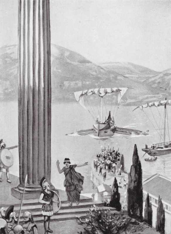 A Reprieve for Mytilene, BC 427 by Cecil King