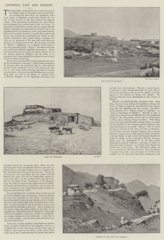 Abyssinia Past and Present by Charles Auguste Loye
