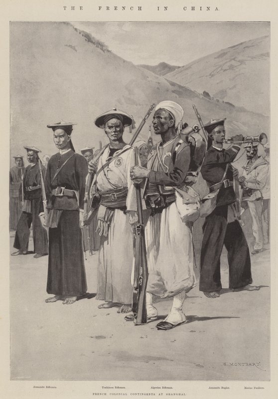 The French in China by Charles Auguste Loye