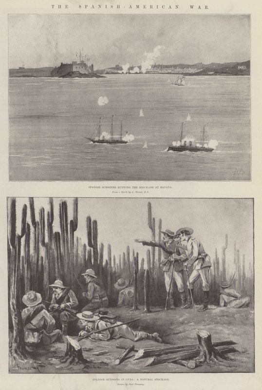 The Spanish-American War by Charles Auguste Loye