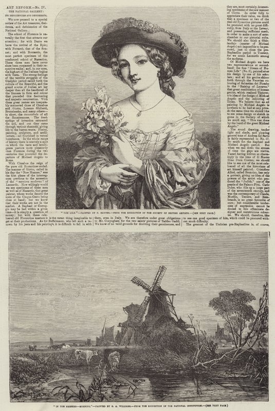 Art Reform, the National Gallery, its Deficiencies and Desiderata by Charles Baxter