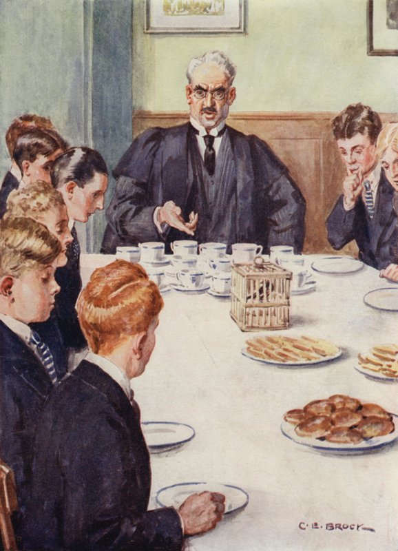 Whose Fowl is This? by Charles Edmund after Brock