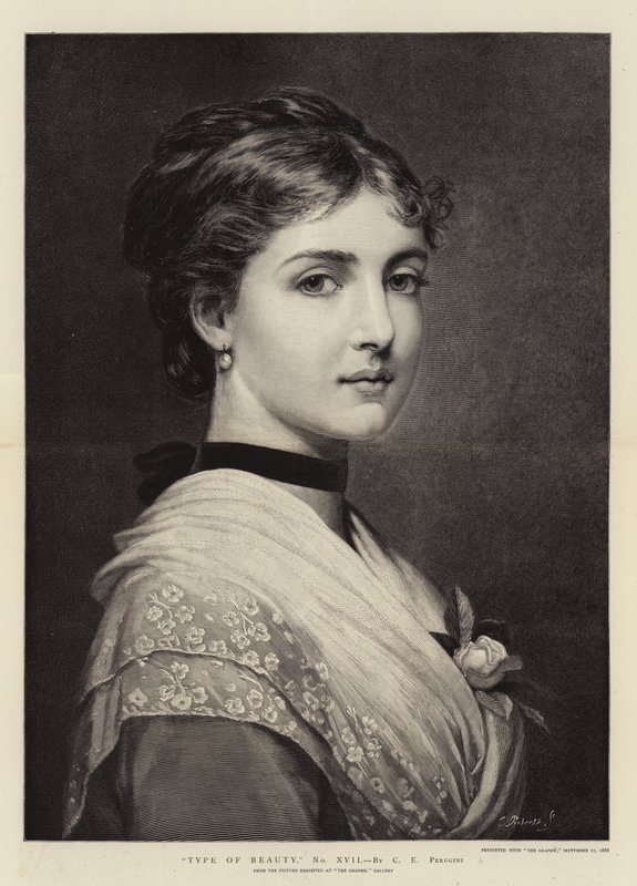 Type of Beauty, No XVII by Charles Edward Perugini