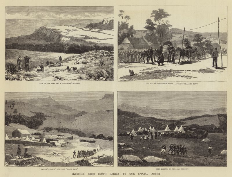 Sketches from South Africa by Charles Edwin Fripp