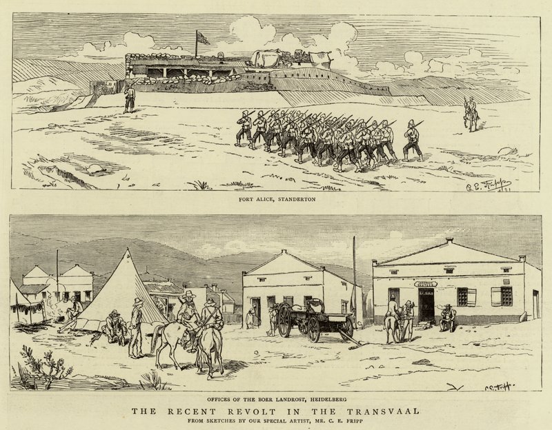 The Recent Revolt in the Transvaal by Charles Edwin Fripp