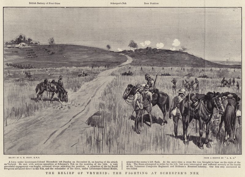 The Relief of Vryheid, the Fighting at Scheeper
