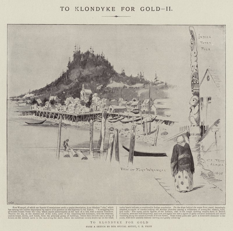 To Klondyke for Gold by Charles Edwin Fripp
