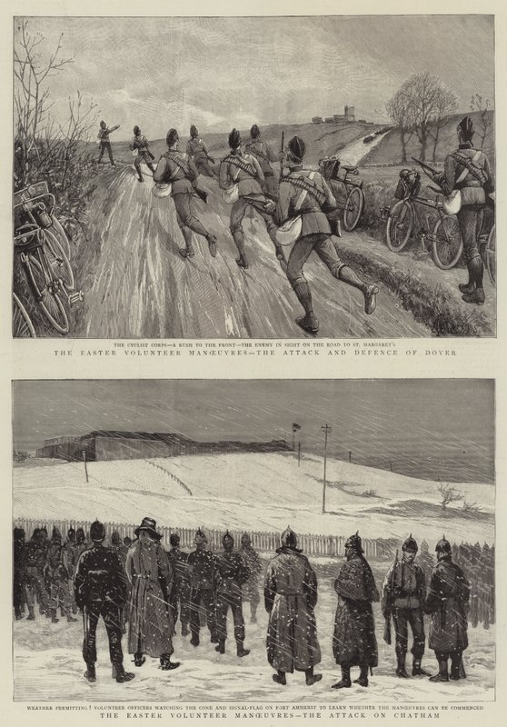 The Easter Volunteer Manoeuvres by Charles J. Staniland