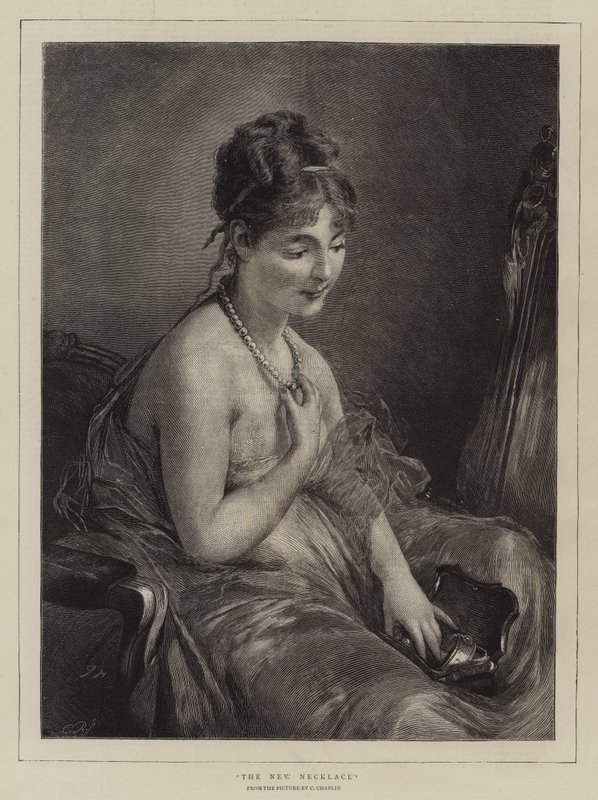 The New Necklace by Charles Joshua Chaplin