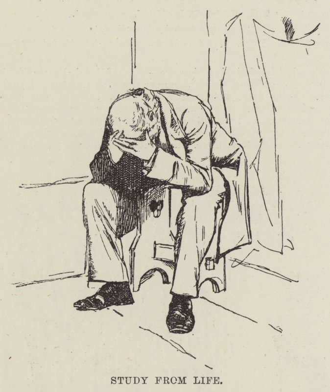 Study from Life by Charles Keene