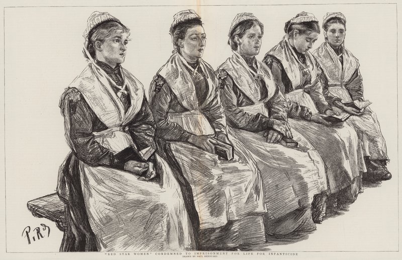 Female Convict Life at Woking by Charles Paul Renouard