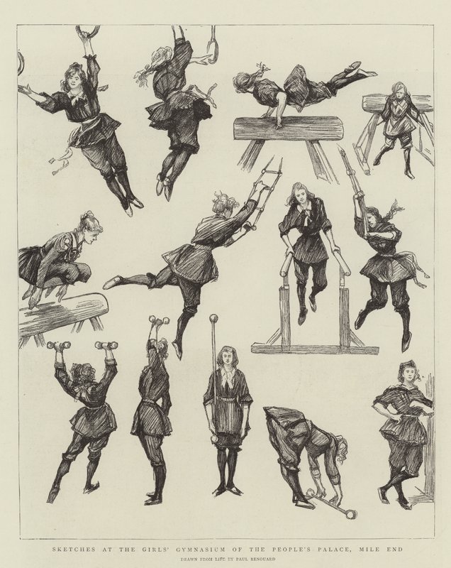 Sketches at the Girls
