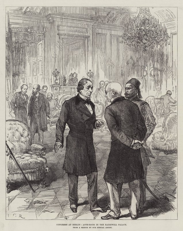 Congress at Berlin, Ante-Room in the Radziwill Palace by Sir John Charles Robinson