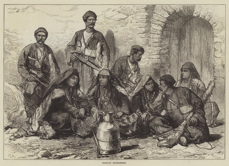 Georgian Mountaineers by Sir John Charles Robinson