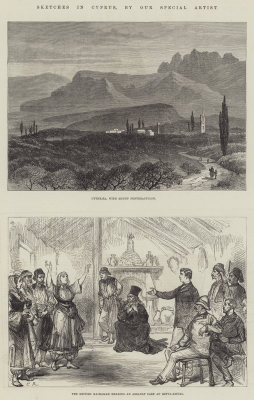 Sketches in Cyprus by Sir John Charles Robinson