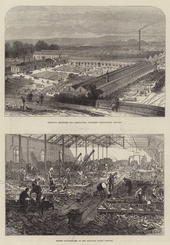 The Britannia Works in Bedford by Sir John Charles Robinson