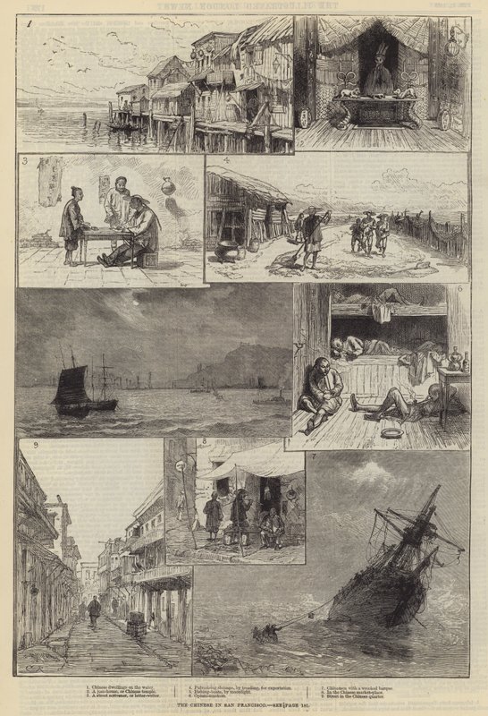 The Chinese in San Francisco by Sir John Charles Robinson