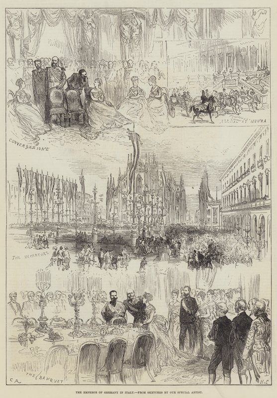 The Emperor of Germany in Italy by Sir John Charles Robinson
