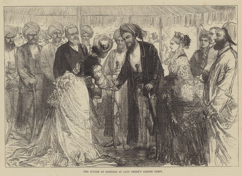 The Sultan of Zanzibar at Lady Frere