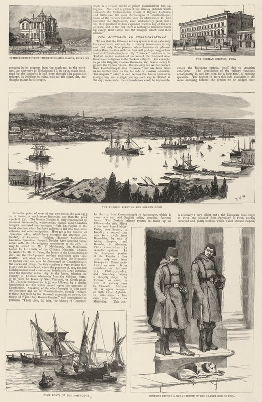 Constantinople Illustrated by Charles William Wyllie