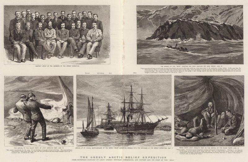 The Greely Arctic Relief Expedition by Charles William Wyllie