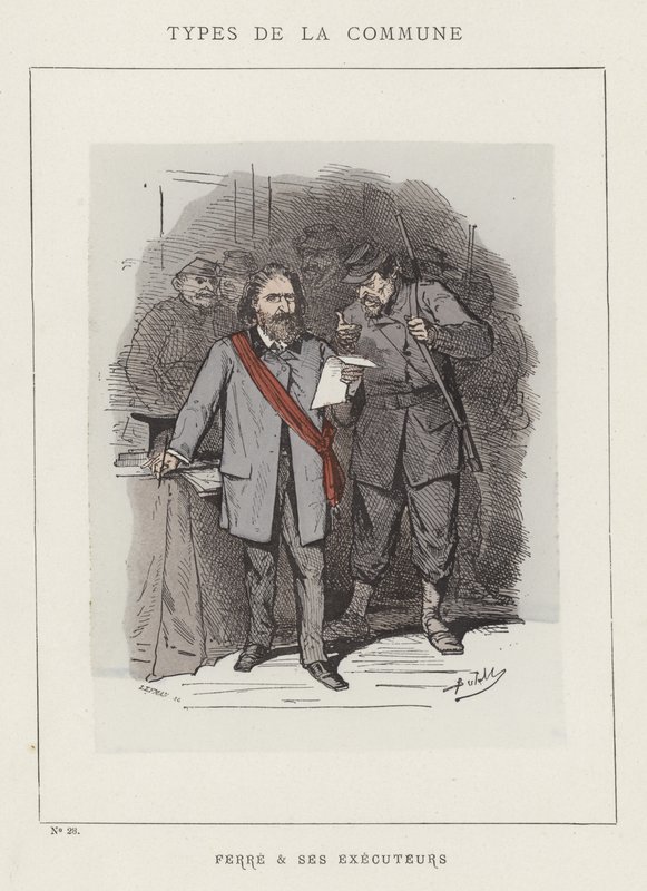 Ferre and His Executors by Charles Albert d Arnoux Bertall