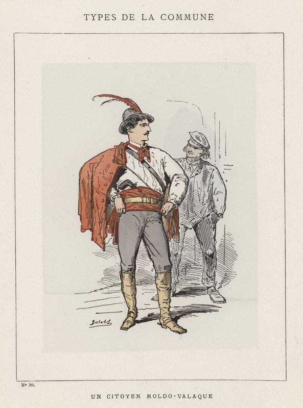 A Moldo-Wallachian Citizen by Charles Albert d Arnoux Bertall