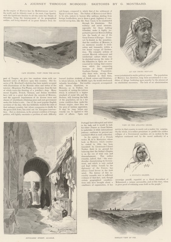 A Journey through Morocco by Charles Auguste Loye