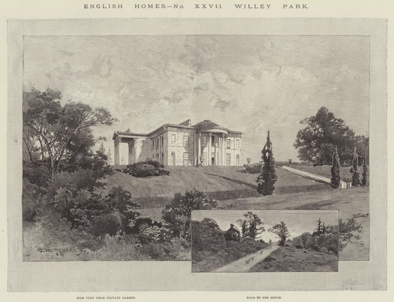 English Homes, Willey Park by Charles Auguste Loye