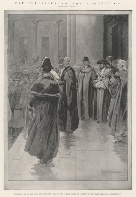 Preliminaries to the Coronation by Charles Auguste Loye