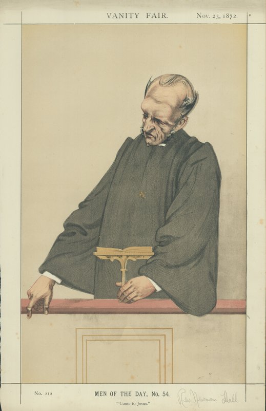 The Rev Newman Hall by Charles Auguste Loye