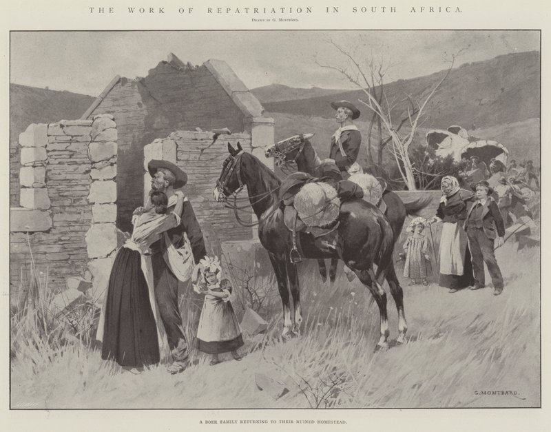The Work of Repatriation in South Africa by Charles Auguste Loye
