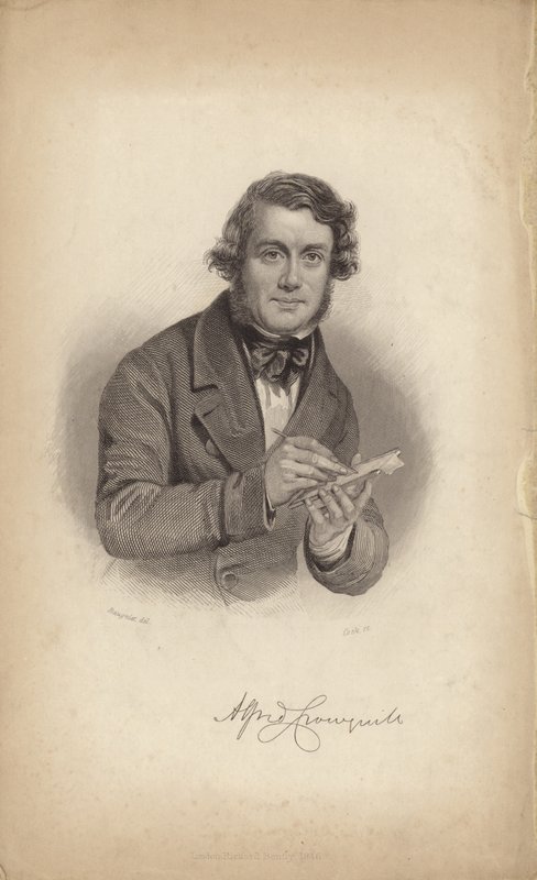 Alfred Crowquill, pseudonym of Alfred Henry Forrester by Charles Baugniet