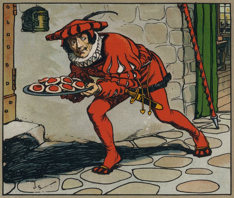 He Stole Those Tarts by Charles Crombie