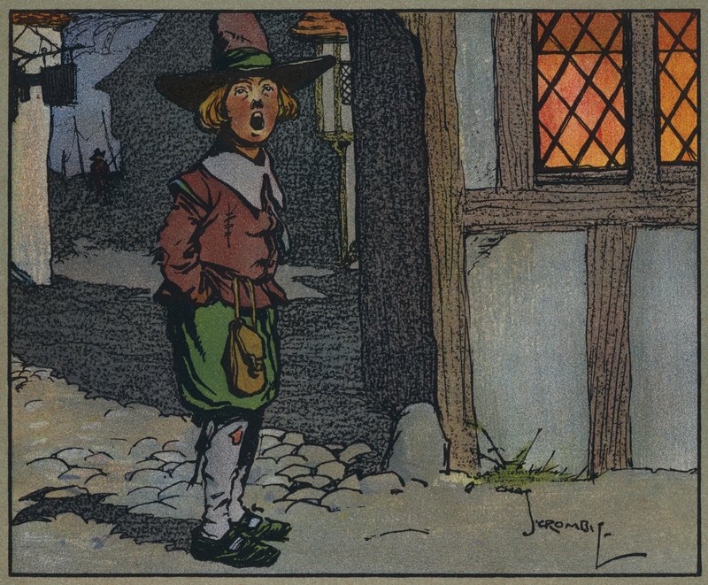 Little Tom Tucker by Charles Crombie