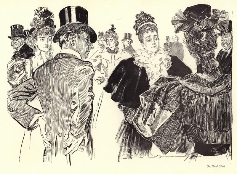 On Bond Street by Charles Dana Gibson